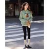 Demana Women's Winter Casual Hooded Fleece-Lined Sweatshirt