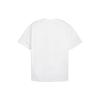 Puma Solid Color Crew Neck Pullover Casual Breathable Short Sleeve T-Shirt Men Tops White 624009-02