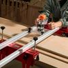 Router Sled, 64 inches, Portable and Easy to Adjust Slab Flattening Jig, DIY Woodworking Router Sled for Flattening Slabs, Slab Guide Jig Trimming