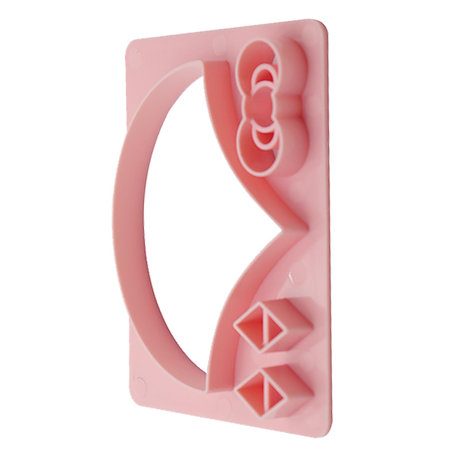 

Baking Mold Cute Animal Plastic Cake Mold for Muffin Mooncake Chocolate Pumpkin Pie Pink