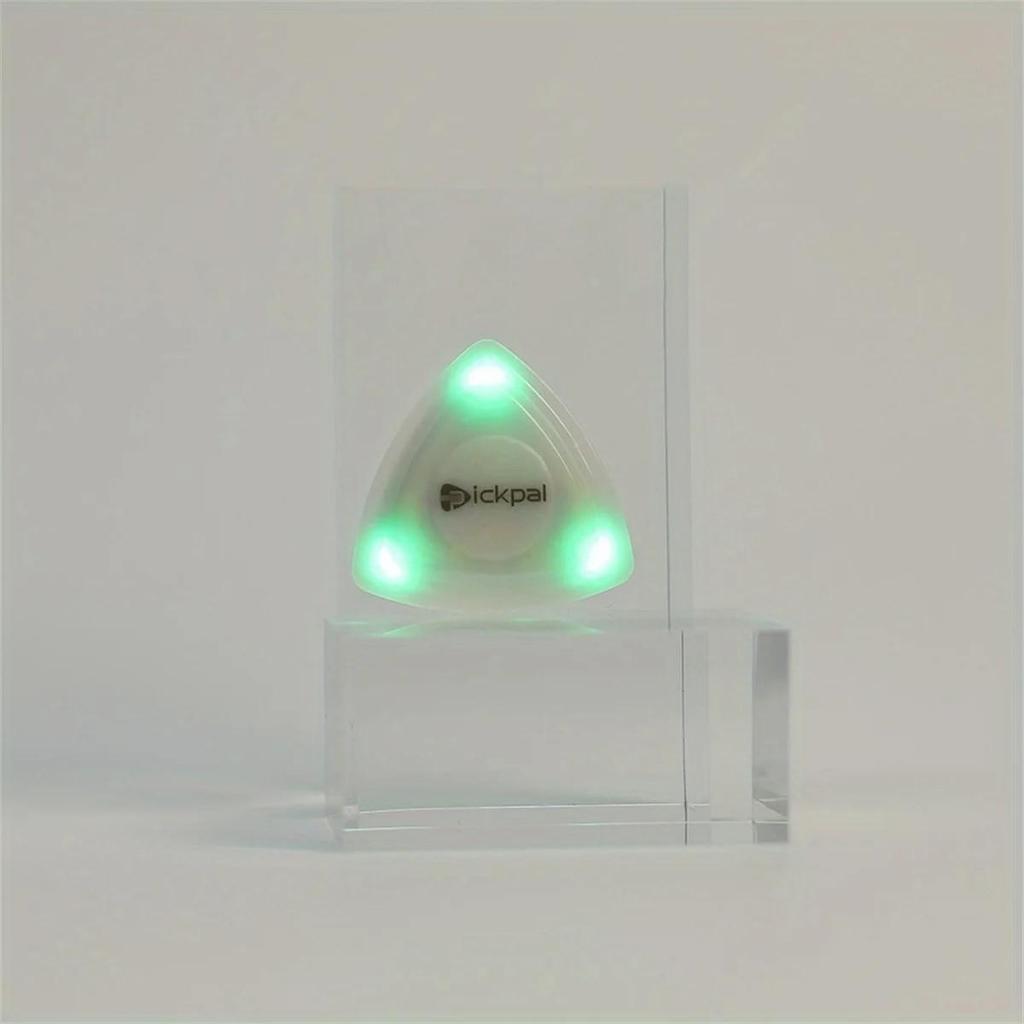 LED Luminous Guitar Pick Flash Pick for Bass Guitar Electric Guitar Ukulele 1PCS