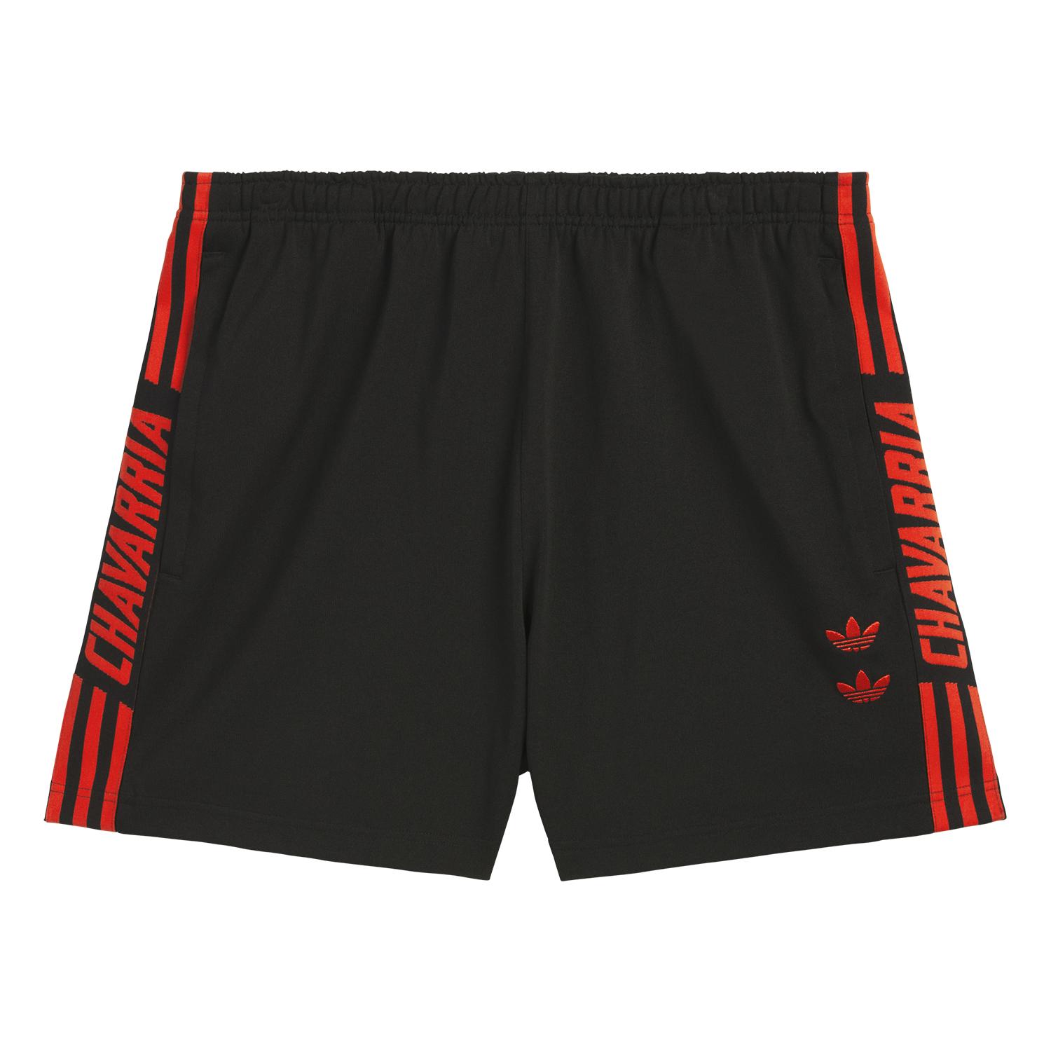 

Adidas Originals X Willy Chavarria Collaboration Ss25 Gym Striped Comfortable Simple Casual Sports Shorts Unisex Shorts KB7236 XS