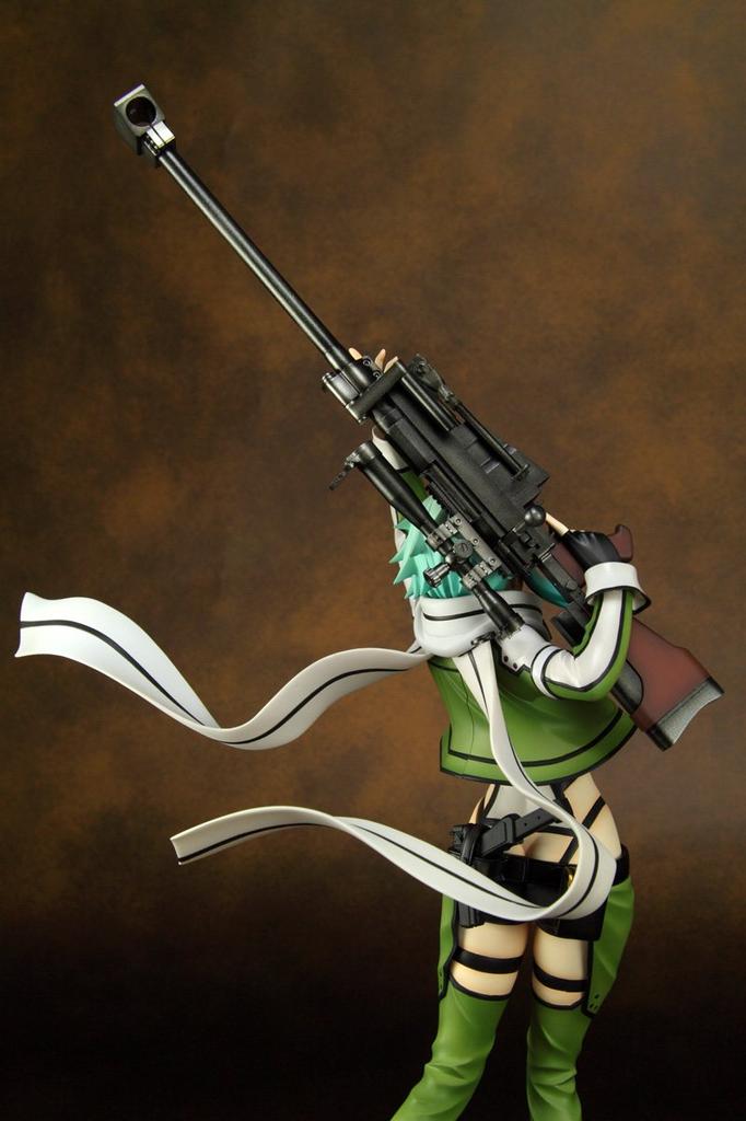 Kaitendo Sword Art Online II Sinon Scale PVC Painted Complete Figure 1/7 (Re-release)