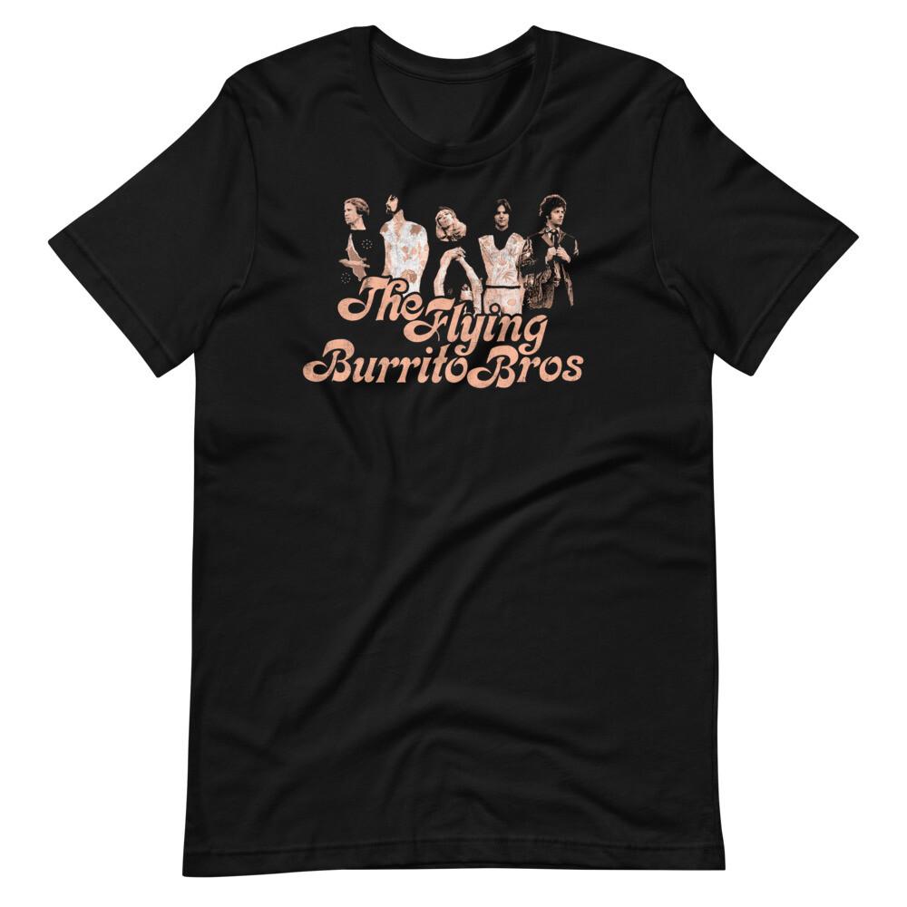 THE FLYING BURRITO BROTHERS Fan Art Graphic Tee Shirt Short-Sleeve T-Shirt Unisex T-Shirt L
