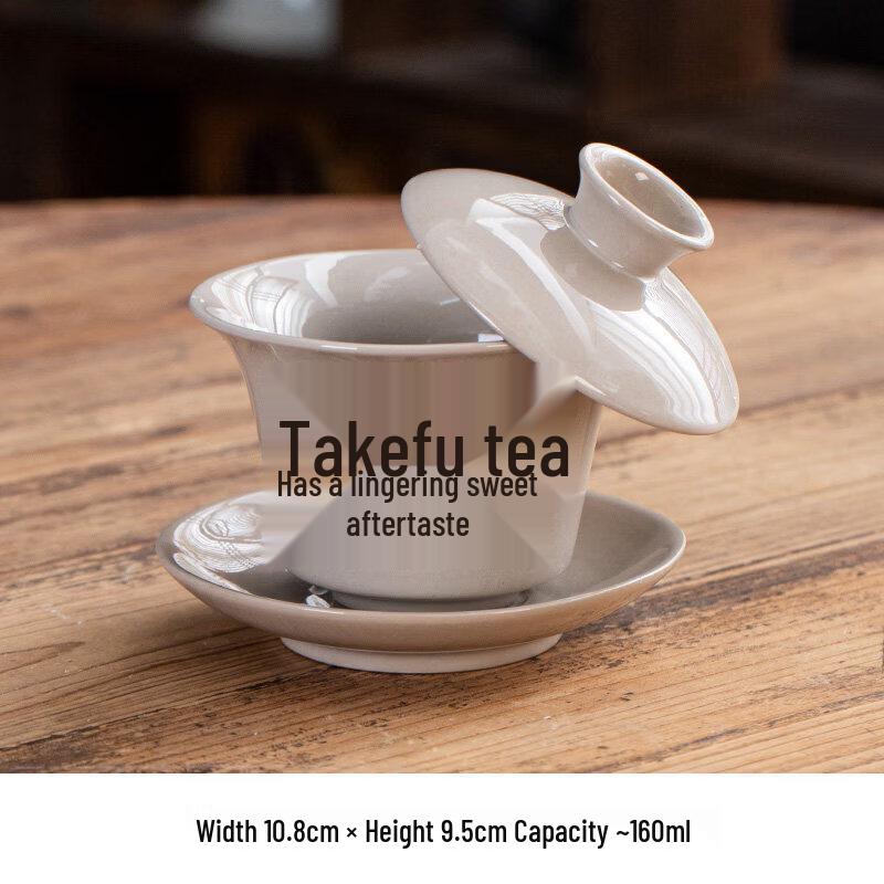 Yuluo Chinese Ceramic Sancai Gaiwan