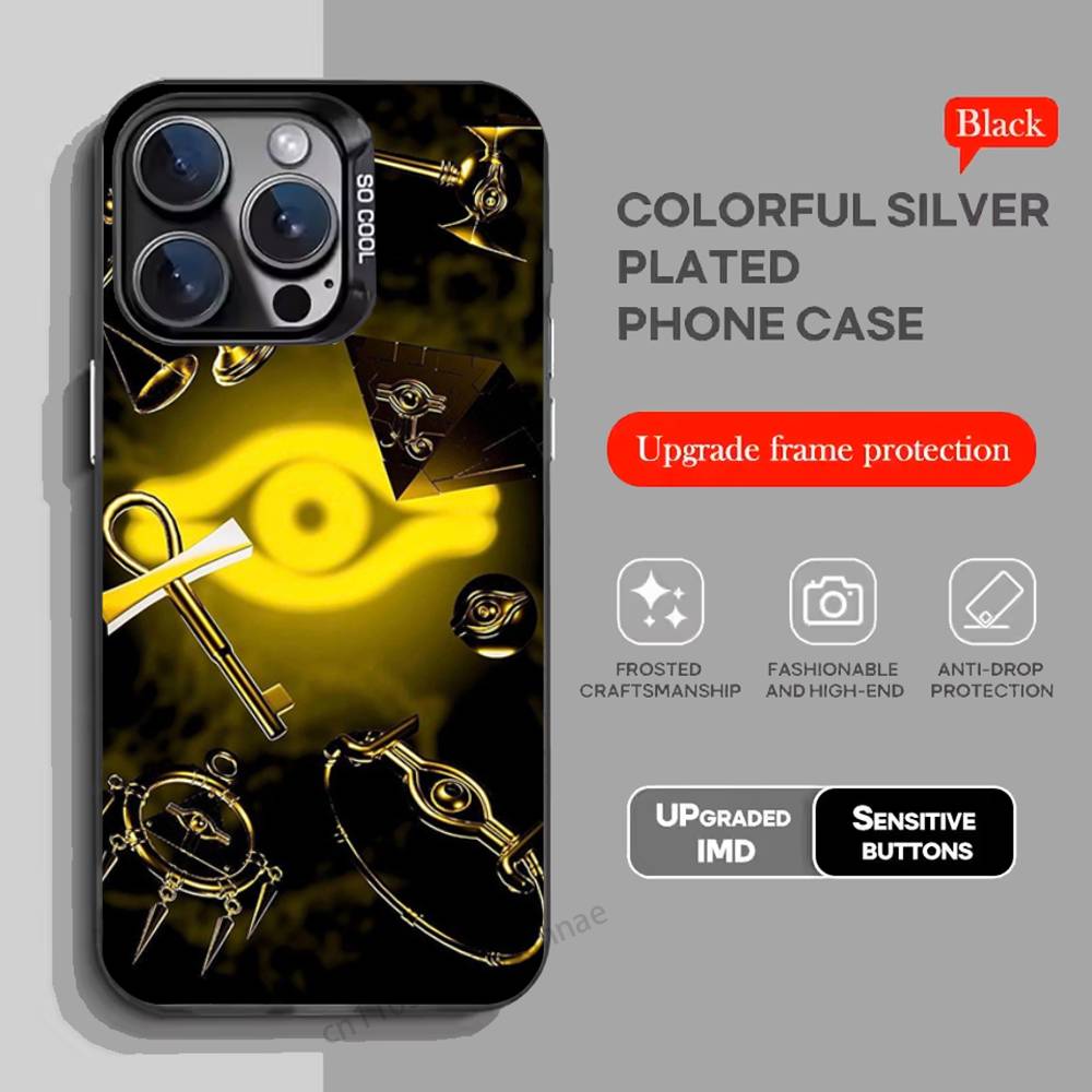 Cartoon Y-Yu Gi Oh Yugioh Phone Case for iPhone 15 16 Pro Max Air SE 11 13 Pro 14 Plus 12 11Pro 15Pro Max 16e Cover