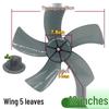 Accessori Ventola Universale Silenziosa a 5 Pale: 12/14/16 Pollici per Ventilatori da Scrivania, da Pavimento e da Parete (400 millimetri)