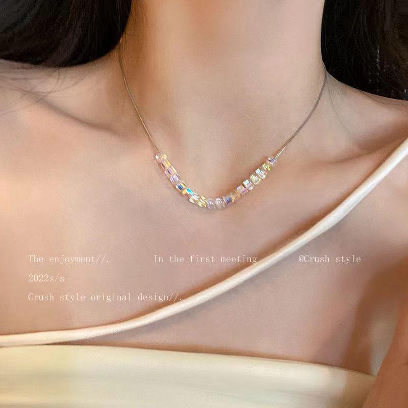 2025 Trendy Niche Beaded Necklace - Sweet, Pure, and Versatile High-End Style