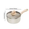 Milk Pan Butter Warmer Cookware Anti Scale Handle Infant Breakfast Pot Small Saucepan for Apartment
