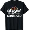 Humorous Pottery Tee for Ceramic Artists - "Glazed and Confused" Design