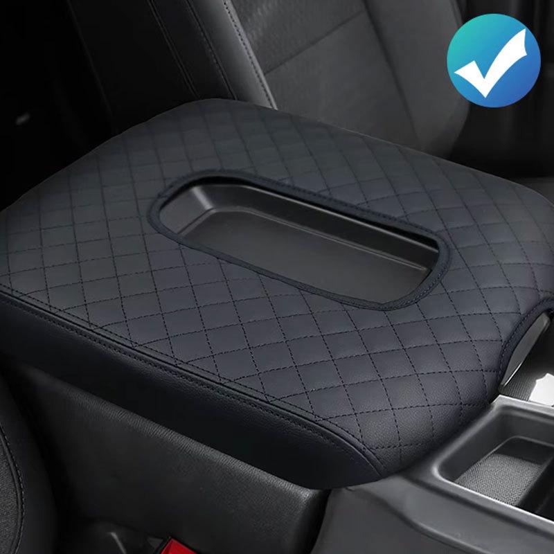 Car Center Console Cover for Chevy Silverado & GMC Sierra 2019-2024 Chevy Tahoe/Suburban center console box Lid Cove