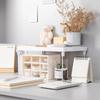 Dorm Countertop Tiered Wrought Iron Storage Rack - Single-Tier Shelf Divider