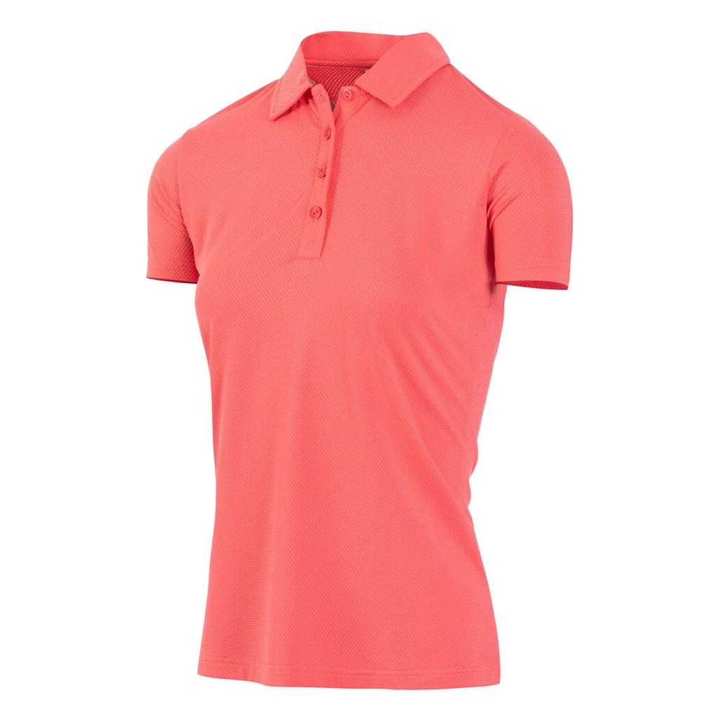 Island Green Womens/Ladies Honeycomb Jacquard Polo Shirt