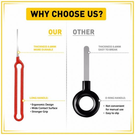 41x Extractor Pin Tool Terminal Ejector Connector Removal Set + Protective Bag