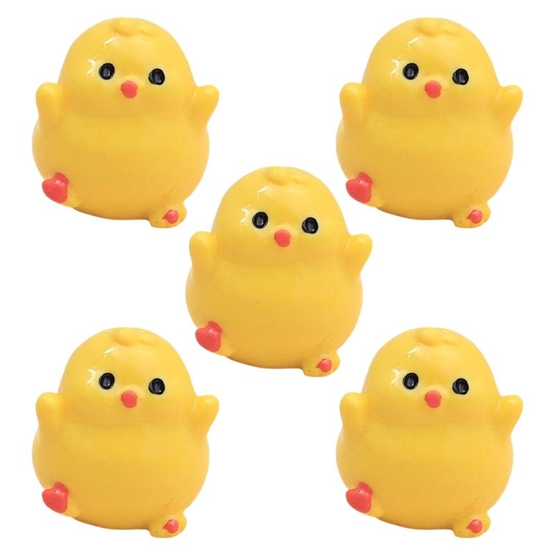 

Not Slip Resin Chick Accessories Chicken Resin Pendant For DIY Enthusiasts Car Interior Decors Shoe Jewelry Customization