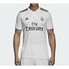 adidas real Madrid 18-19 Season Fan Edition Home Alphabet Logo Stripe Sports Soccer/Football Short Sleeve White Men's DH3372