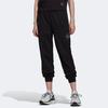 Adidas X Stella McCartney Solid Color Casual Cuffed Sweatpants Women Bottoms Black HC1431