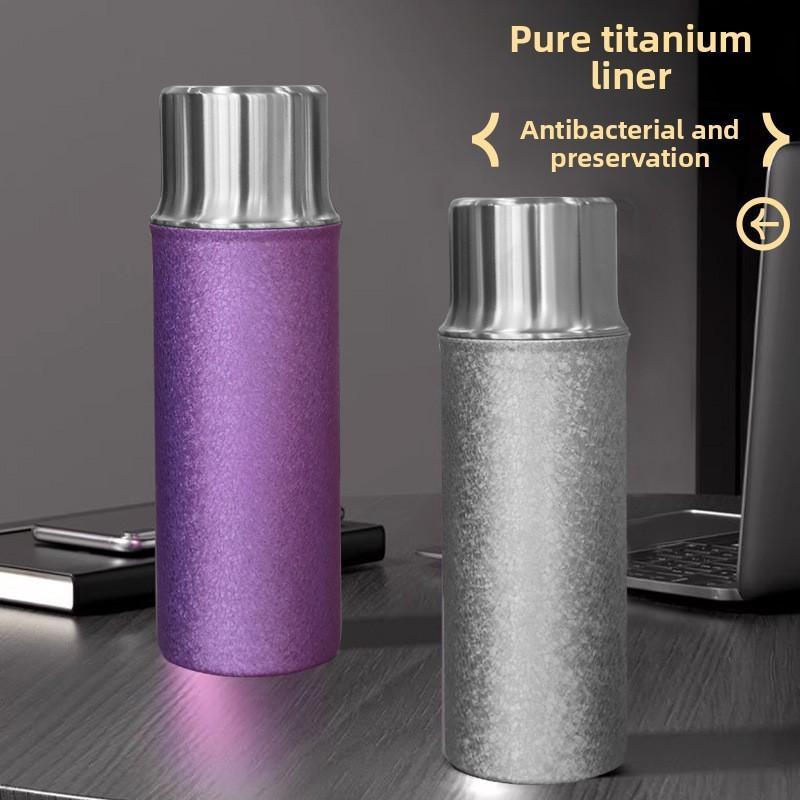 Stainless Steel Insulated Tea Bottle With Magnetic Cover And 6-12 Hour Heat Retention For Gifting