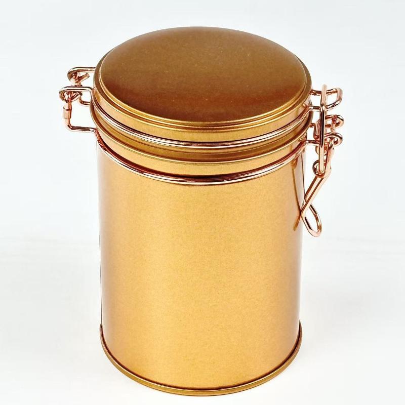 Sealed Herbal Tea Food Storage Containers Food Grade Airtight Jars for Kitchen Organization Coffee Bean Nut Storage