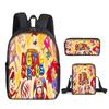Digital Circus Children'S School Bag The Amazing Digital Circus Student Backpack Three-Piece Set