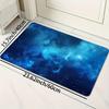 1Pcs Anti Fatigue Kitchen Rugs, Starry Sky  Print Waterproof Non-Slip Thick Cushioned Kitchen Mat Heavy Duty Comfort Standing Mat for Kitchen