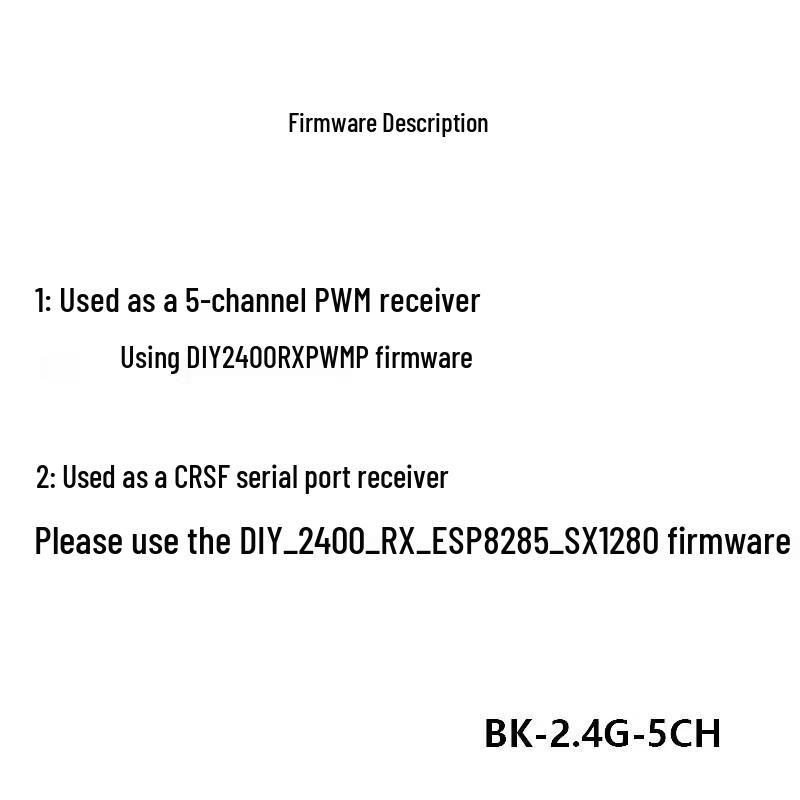 BAYCKRC ELRS 5CH PWM Receiver