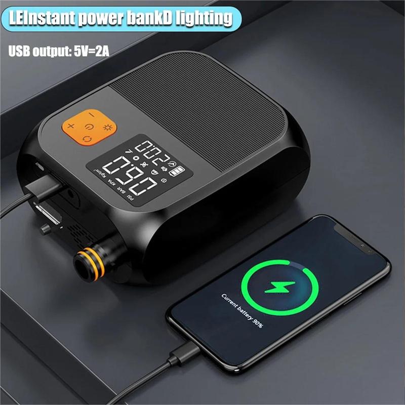 SUP Boat Accessories 25PSI High Pressure Portable Air Compressor Stand Up Paddle SUP Pump Electric Air Pump