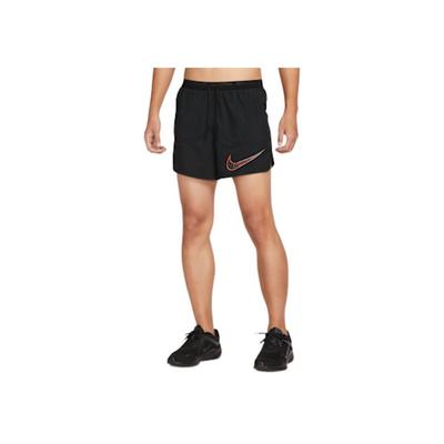 Logo Print Schnelltrocknende Kordelzug-Sportshorts Herrenshorts Schwarz HV2133-010