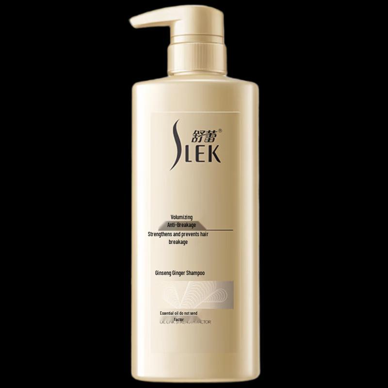 

SLEK Шампунь для об єму та проти ламкості з женьшенем та імбиром