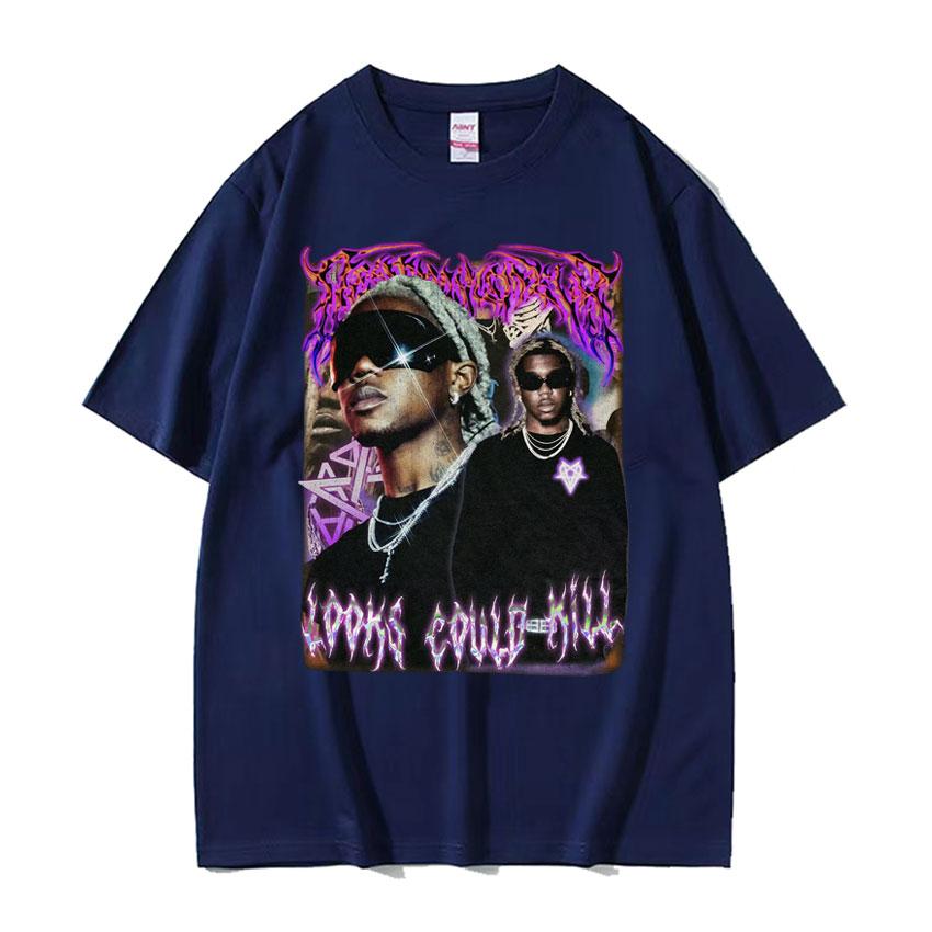 Rapper Destroy Lonely If Looks Could Kill Print Graphic T Shirt Unisex Women Casual 100 Cotton Oversized Tshirts Unisex Streetwear