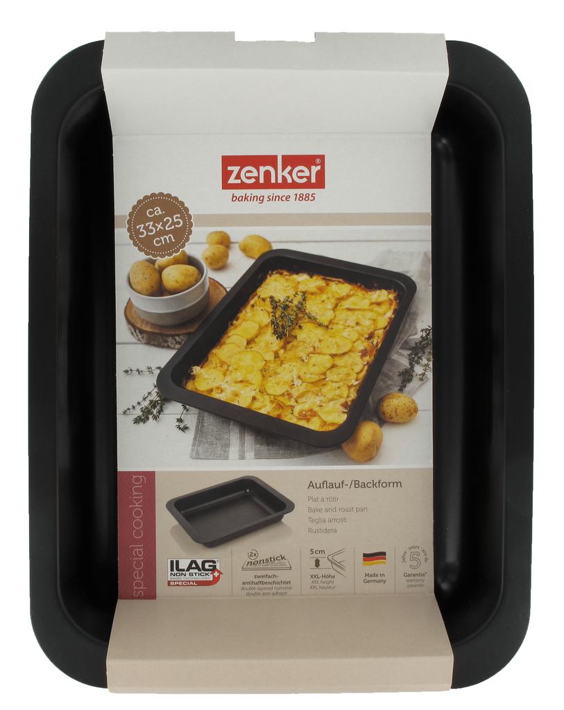 Plat à four 33 x 25 cm zenker spécial cooking