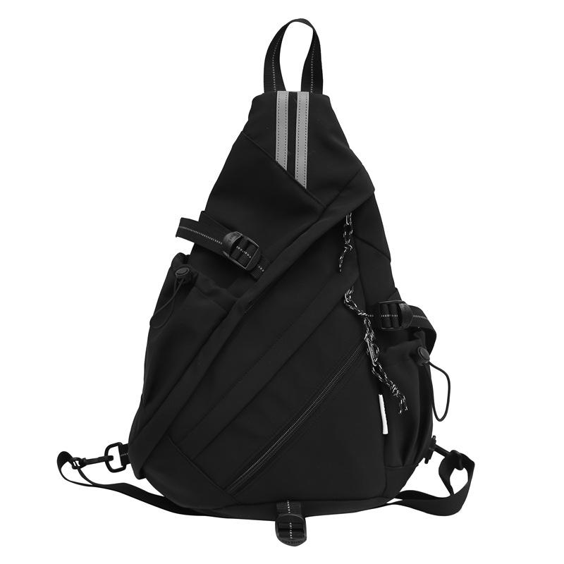Trendy Multi-Functional Men s Bapa Archery Sports Cycling Single oulder Crossbody Bag Functional Workwear Chest Bag Sle Handbags
