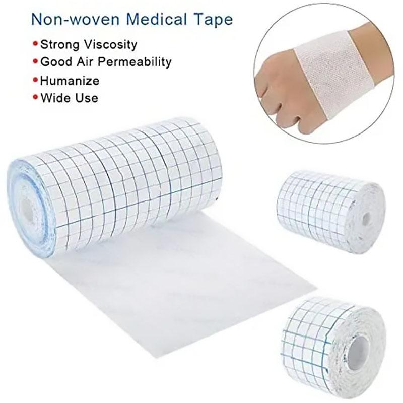 Non-Woven Breathable Tape Skin Healing Protective Fabric Cloth Fixation Bandage Waterproof Nonwoven Wound First Aid