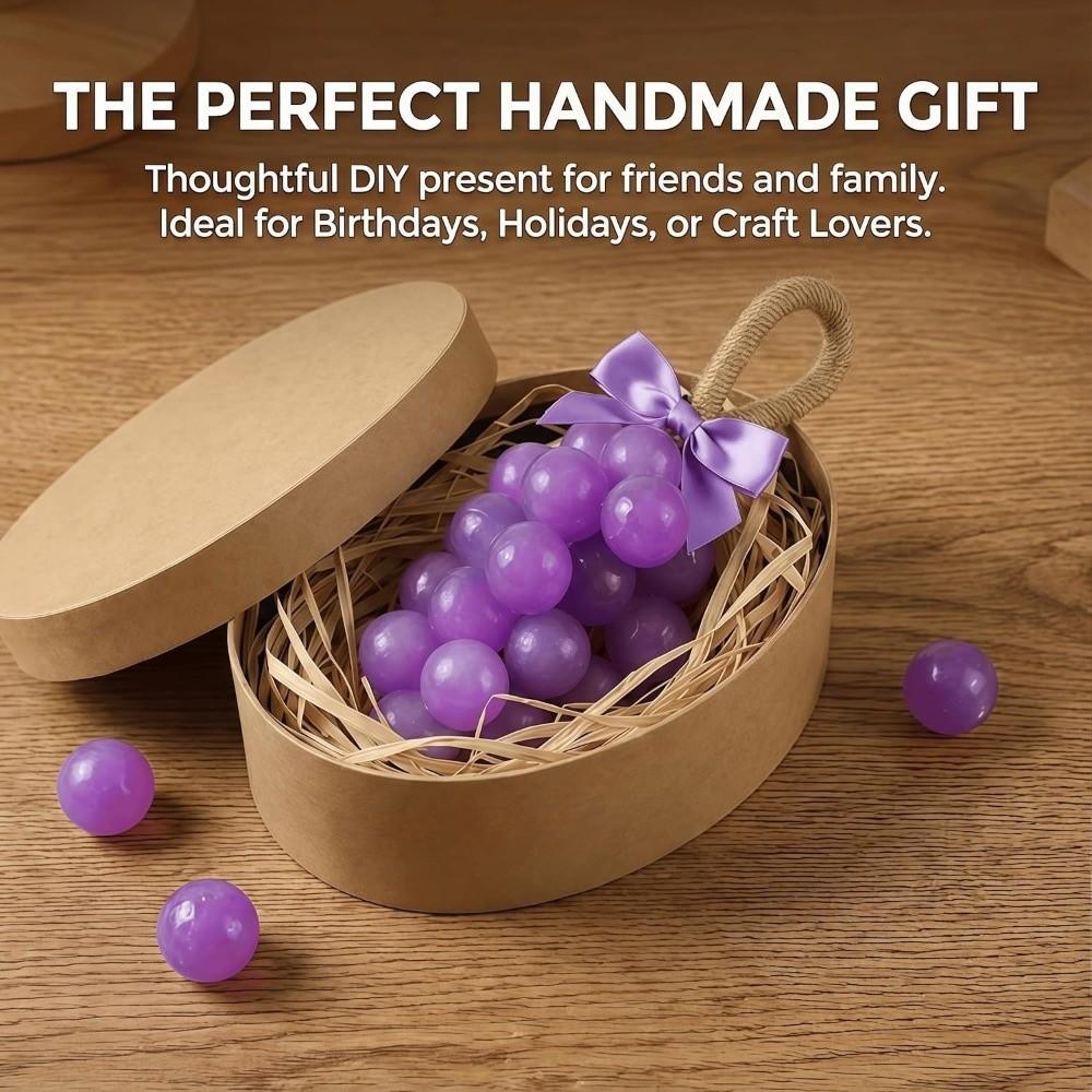 25 Grids Grape Ball Molds Round Shape Ice Cube Mold Creative Handmade Soap Molds Bar Party