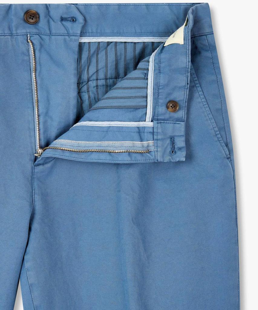 MAN ON THE BOON Washed Cotton Chino Pants_Blue 4716104007