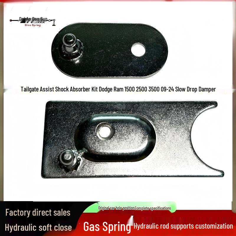 

Enhanced Tailgate Slow-Down Damper for Dodge Ram 1500/2500/3500 (2009-2024) Carbon Steel чорний