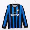 Vintage Long Sleeve Football Jersey AC Inter Milan Lazio Retro Soccer Shirt Fans