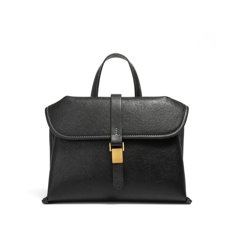 

Популярная повседневная женская сумка весна новая ретро сумка почтальона на плечо мессенджер для поездок 26*9*20 чёрный