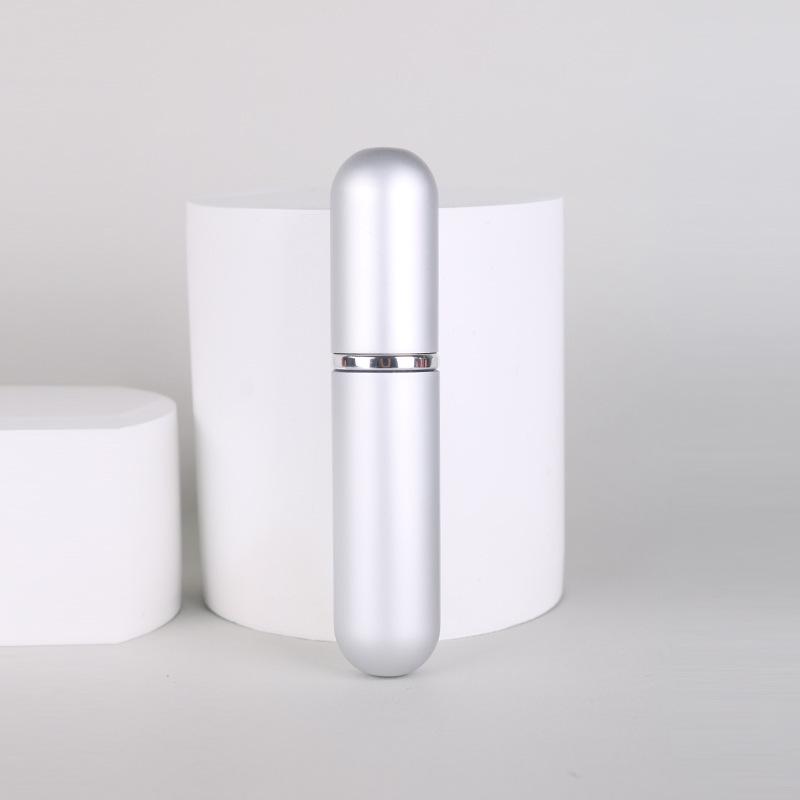 5ml Round Head Aluminum Mini Perfume Decanter - Portable Spray Bottle