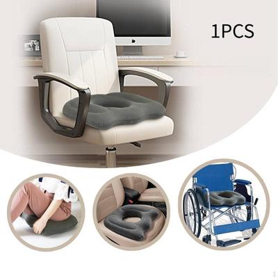 Şişirilebilir Donut Yastık Popo Minderi Koltuk Pedi Ofis Sandalyesi Yolculuklar İçin Oyuk Tasarım
