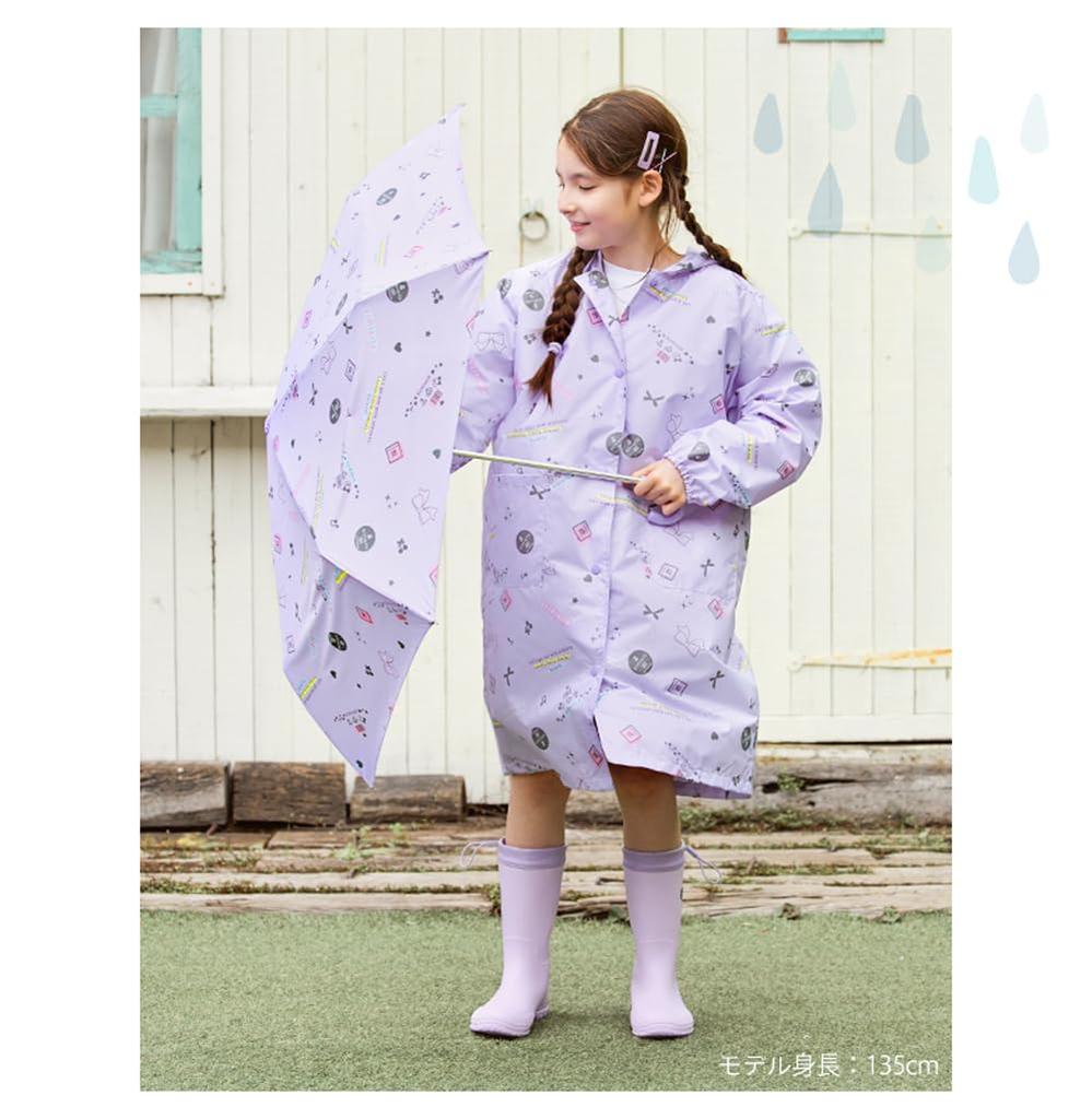 Arisana Folding Umbrella for Candy Storage Bag Name Tag Seashell 55cm [Arisana] Kids, Girls, Hand-Opening, Children's Umbrella, Kids' Jewelry,