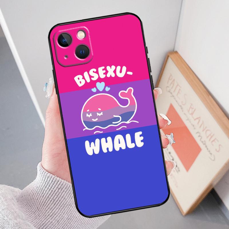 

М’який чохол Bisexual Bi Pride LGBT Soft Case для iPhone 11 Pro Max 13 Pro X XR XS Max 7 8 Plus SE 2020 12 13 Mini Phone Coque iPhone 13Pro MAX