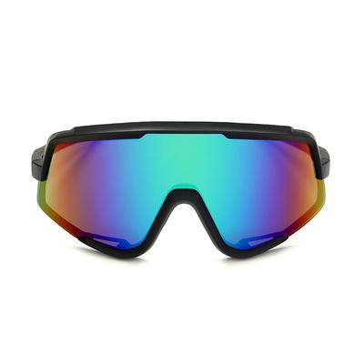 New PC Cycling Glasses with Large Frame Polarized Light Outdoor Sports and Fashion Sunglasses