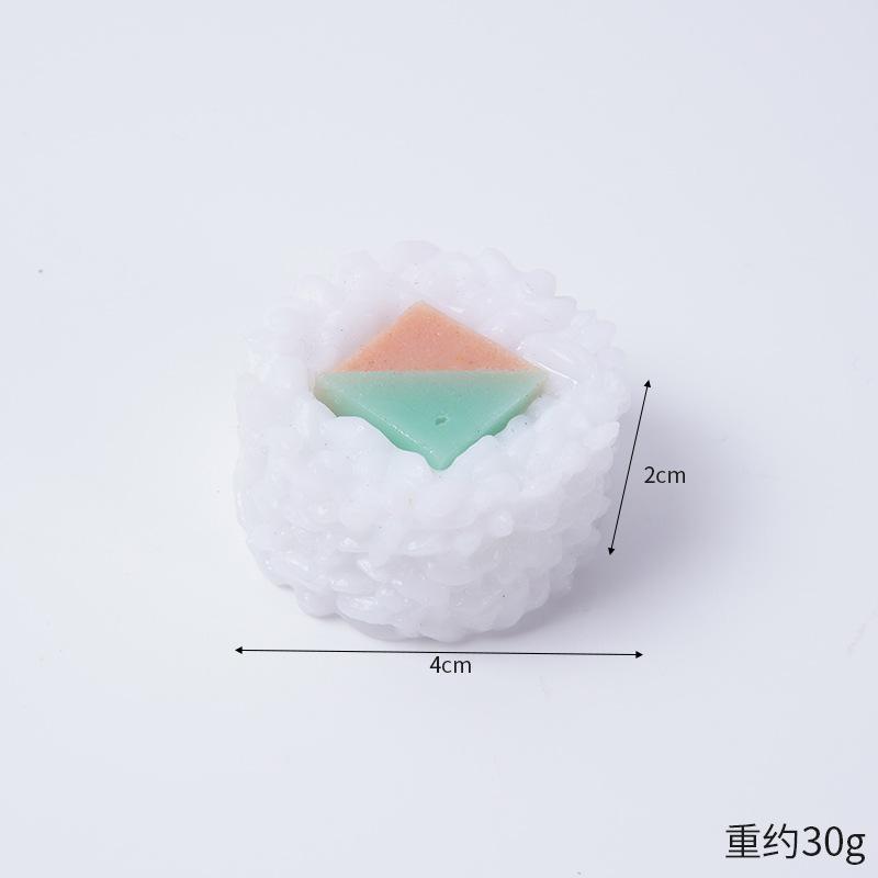 PVC Simulation Laver Sushi Model Artifical Japanese Food Seaweed Rice Japanese Restaurant Display Props Ornaments Party Decor