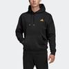 adidas Urban Q4 Hoodie Men Tops Black FR6595