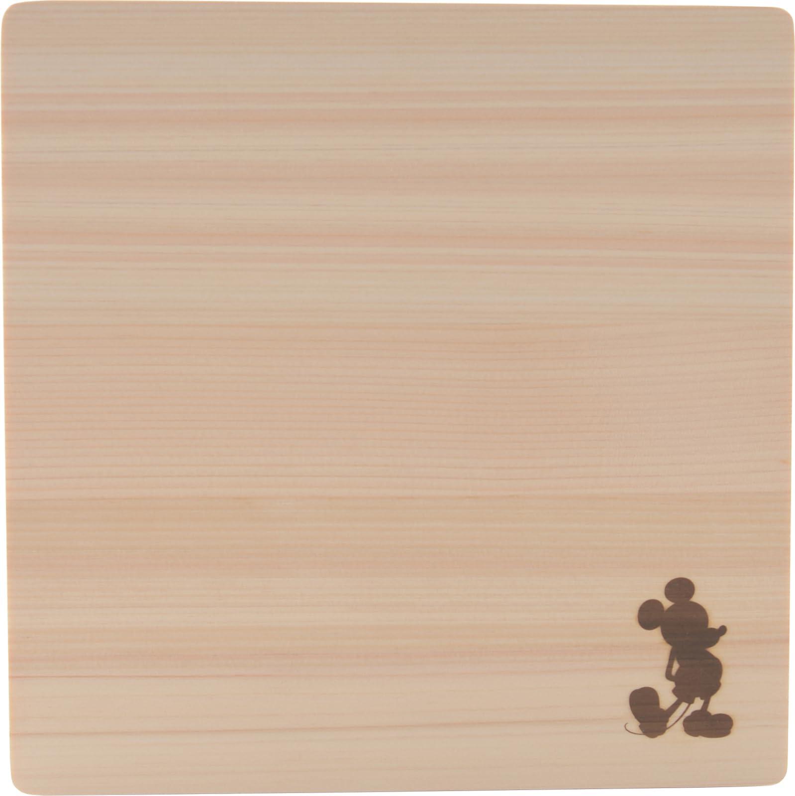 

YAXEL Disney Hinoki Cutting Board Mickey Silhouette (Small)
