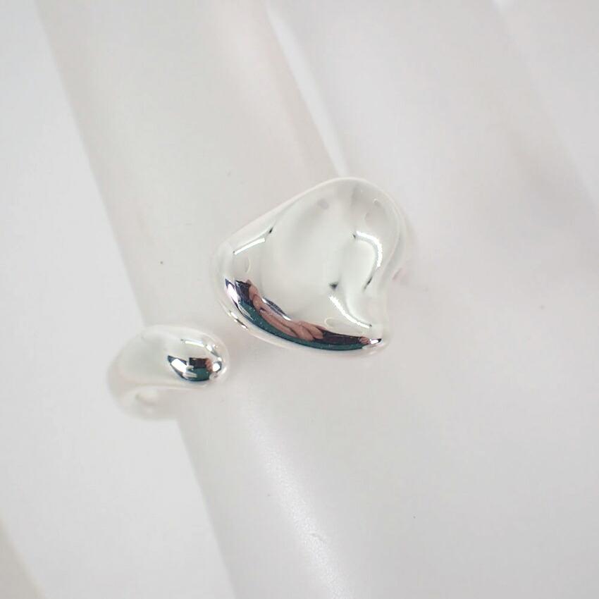 [Used] TIFFANY 925 Heart Ring / Size 12 / j9-6
