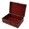 Wooden Jewelry Box Retro Large Capacity Durable Wood Multi Purpose Large Jewelry Box with Lock for Family Office