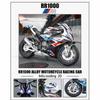 Alloy Simulation Motorcycle Model Ornament Toy With Lighting Function
