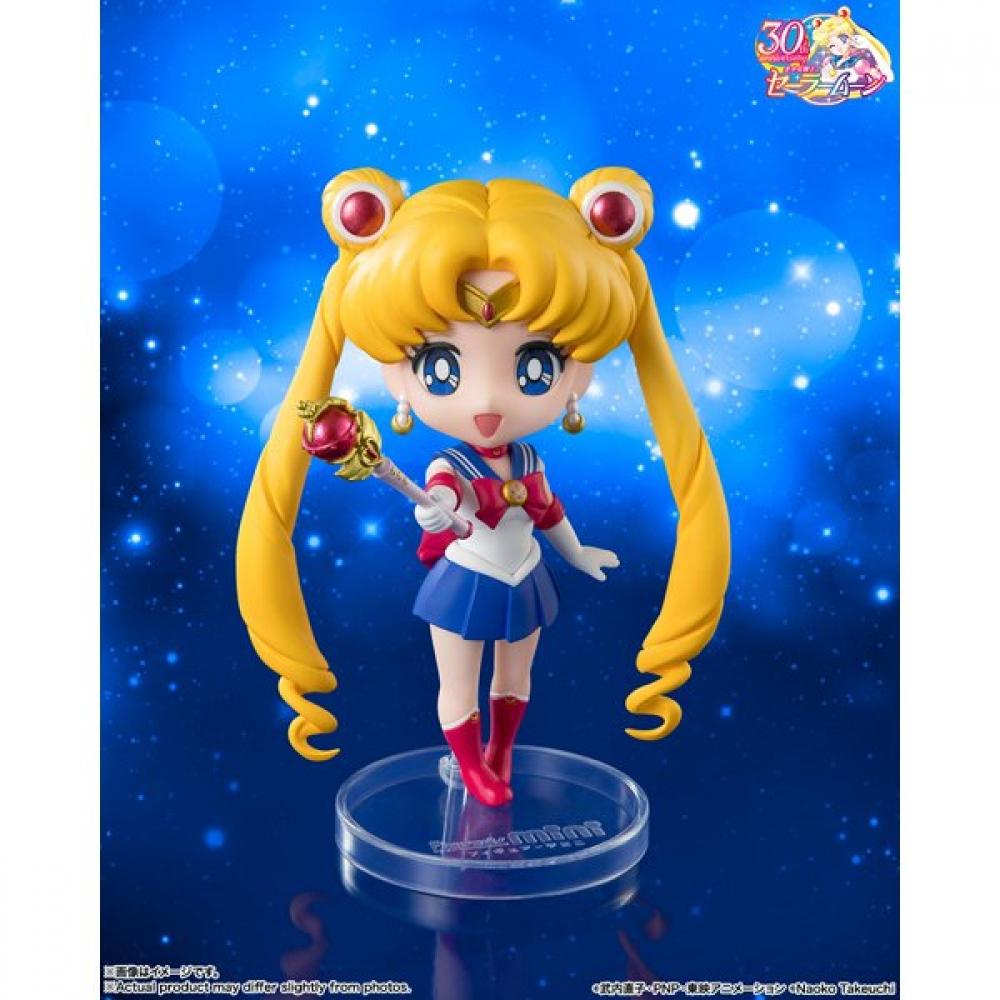 Bandai Spirits Figuarts Mini Sailor Moon  Crystal Star Compact Edition  Painted Figure Approx 90mm